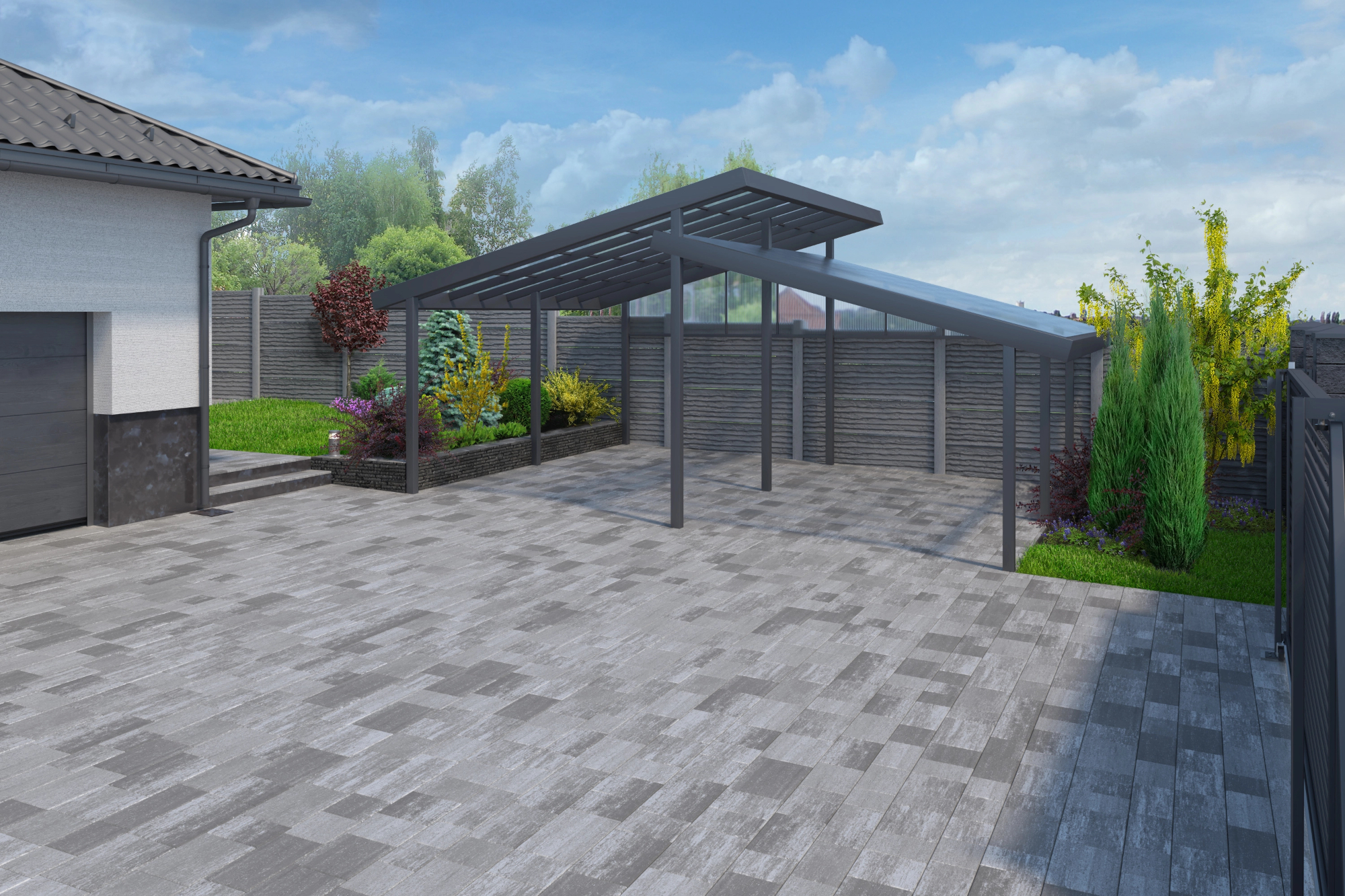 Nadstrešek za avto je bolj potreba kot luksuz.